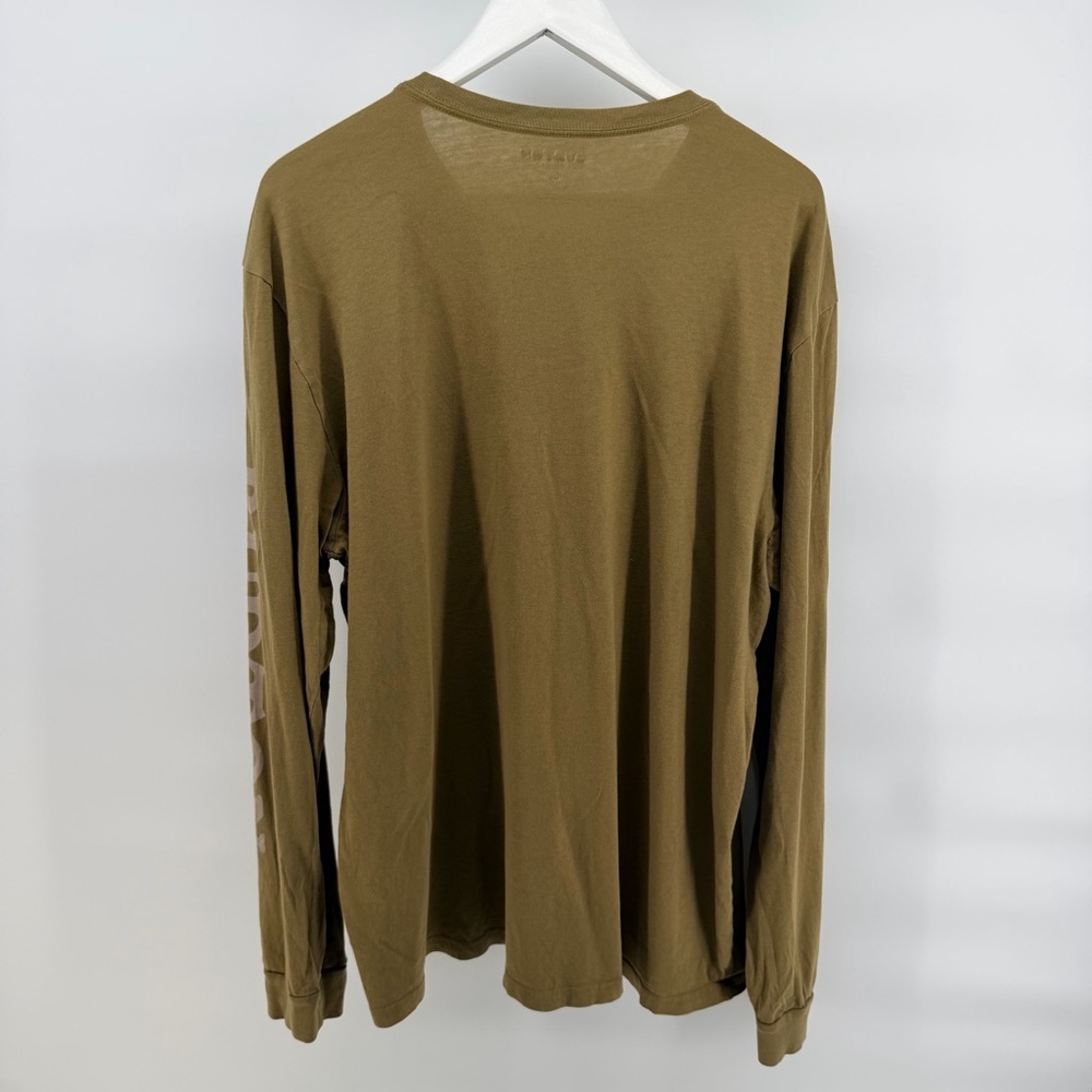 Burton Men's Olive Long Sleeve Tee - Picture 4 of 4
